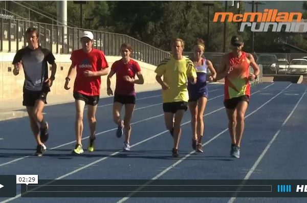How many times around a standard running track is a mile?